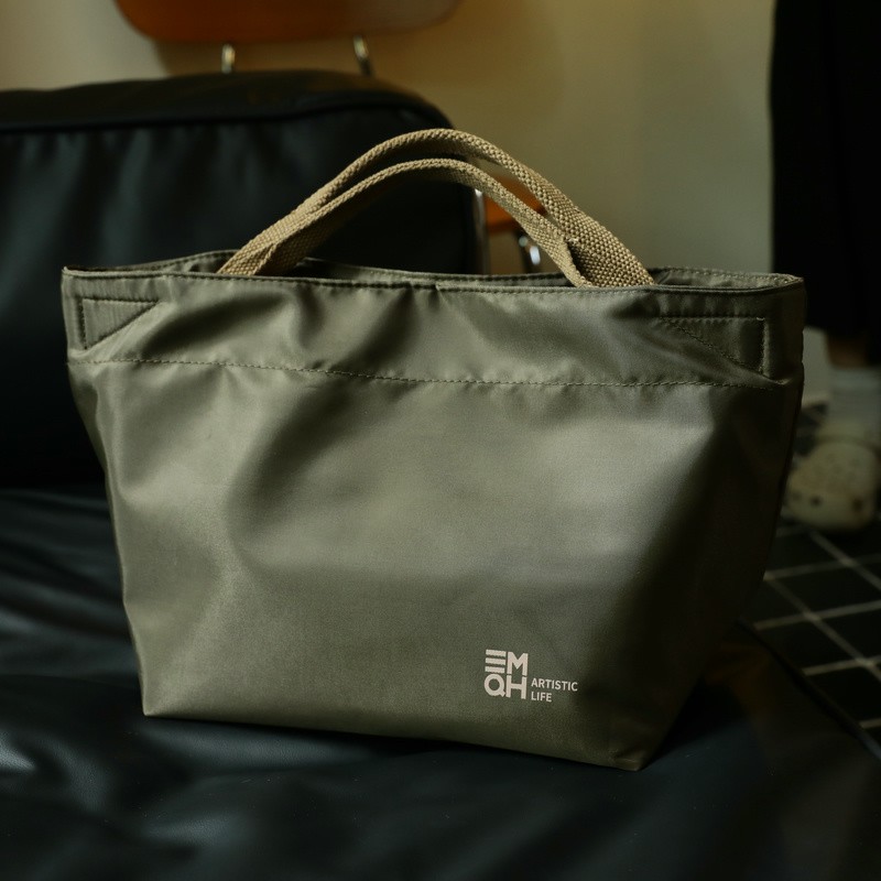 高档手提饭盒袋便当包大容量保温