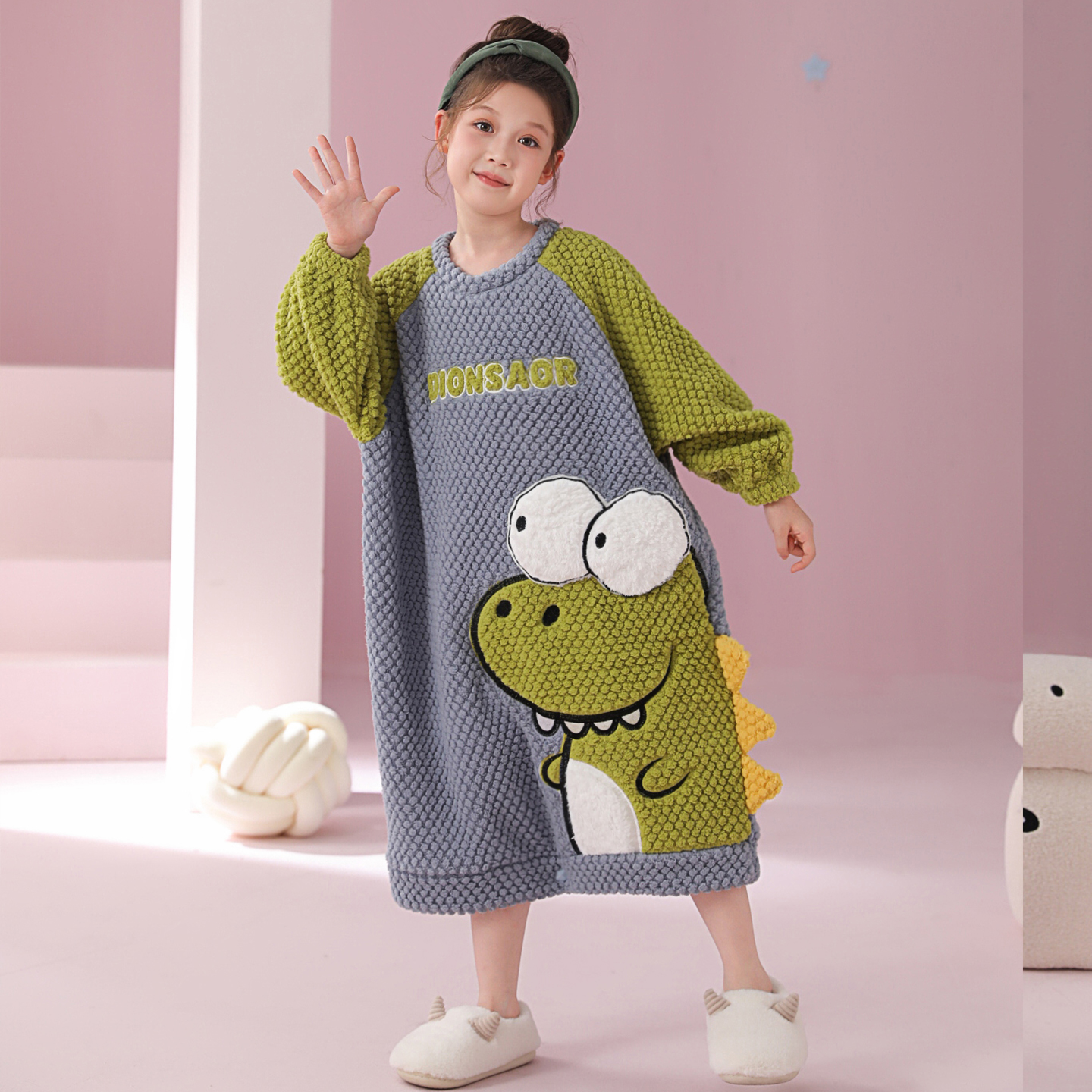 2025新款冬季儿童连体睡袋防踢被