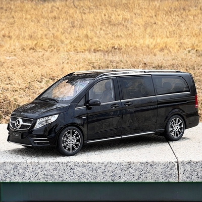 原厂118奔驰V级仿真合金车模