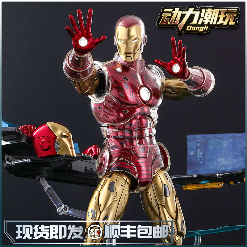 【动力潮玩】HOTTOYS HT 1/6 漫威 元祖钢铁侠 CMS08D38 特惠现货