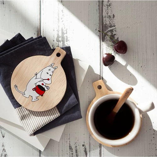 Южная Корея импортировала категория сплошной древесины скандинавской чайной церемонии, творческая загущенная циркулярная подушка, простой оригинальный подлинный