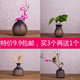 特价 干花插桌面陶瓷小花瓶家居复古水培花器 粗陶创意手工摆件日式