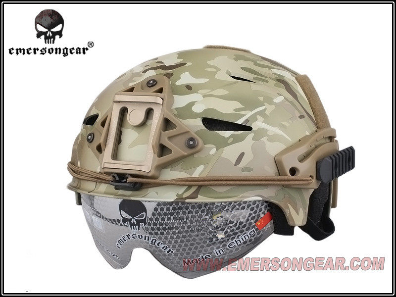 emerson 爱默生exf bump防护风镜版头盔 战术骑行/跳伞头盔 多色