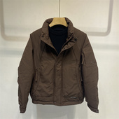 立领羽绒服颗粒质感加厚保暖潮流羽绒服帅气外套 男士 2025冬季 新款