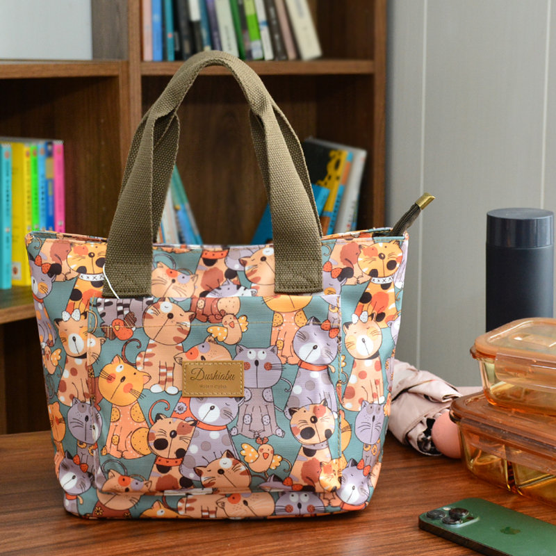 上班带饭手提袋饭盒包小拎包