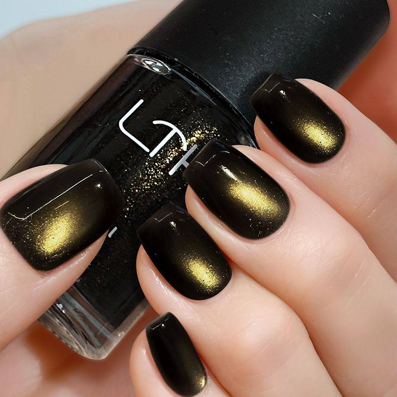 高级珠光免烤速干防水不掉指甲油不可剥网红闪耀黑金气质美甲爆闪,彩妆/香水/美妆工具,指甲油,淘宝优惠券,粉丝福利购,淘宝优惠卷