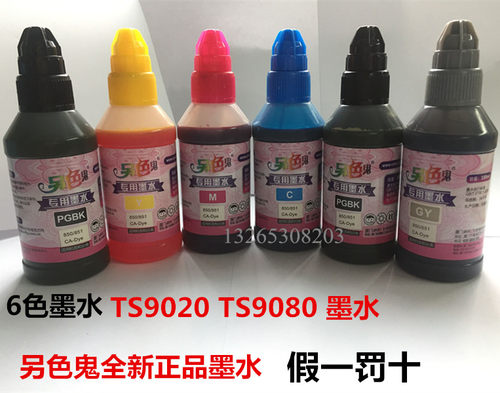 另色鬼正品墨水连供墨水TS9020TS9080墨水TS8080TS8020TS6020墨水