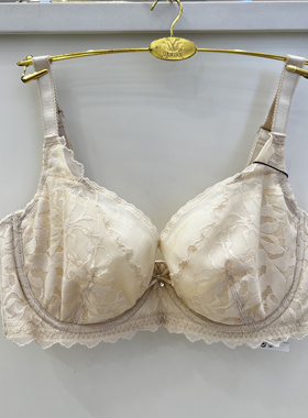 华歌尔 WB80F5 清新无痕蕾丝包容稳定全罩杯超薄女文胸539