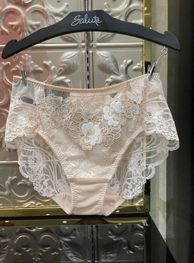 Salute莎露特LP3342 LB3342配套性感蕾丝边三角女士内裤620