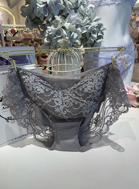 salute莎露特LP3512 女式刺绣中腰三角内裤LB1512 LB1522配套580