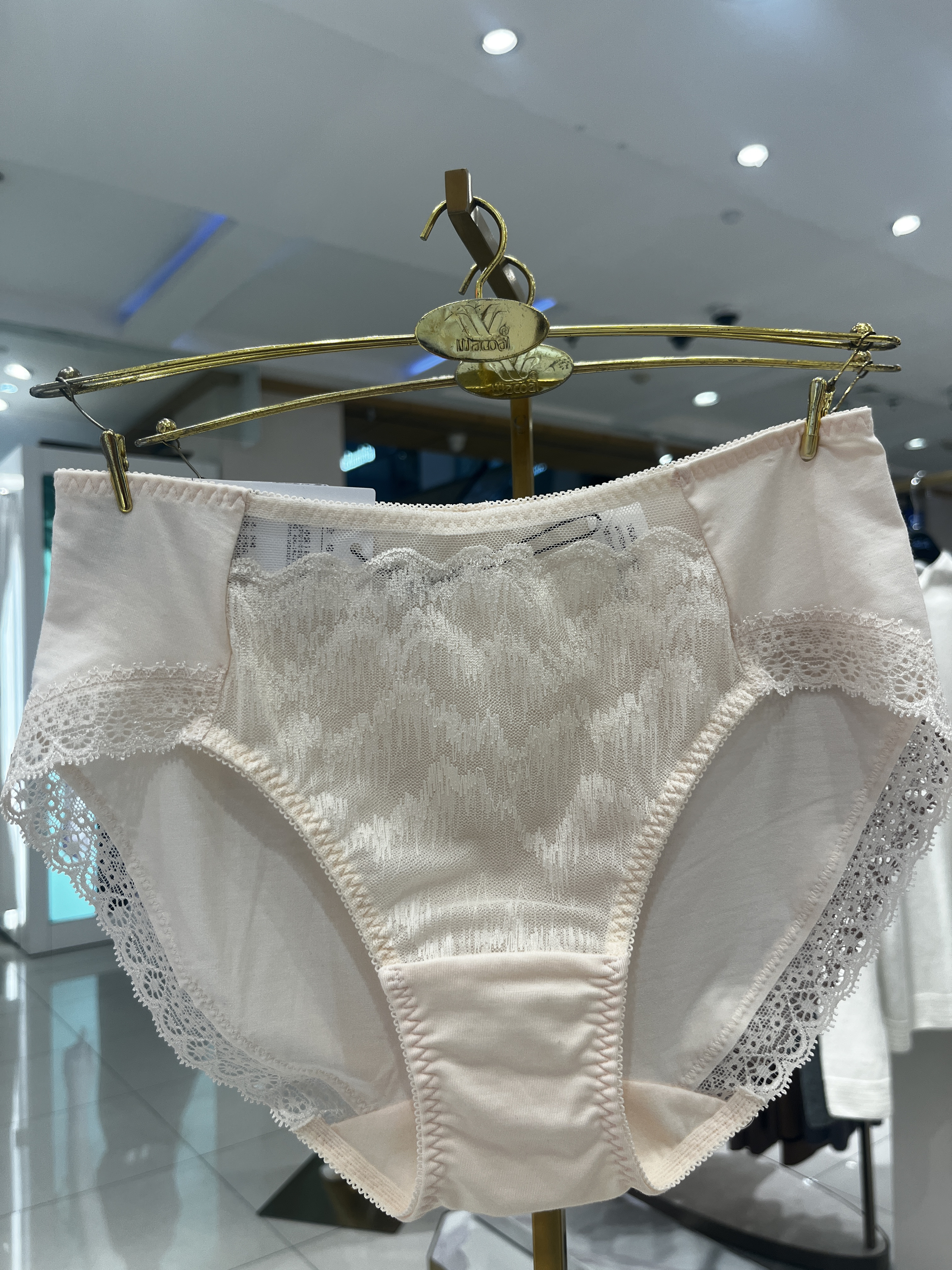 华歌尔新款WP32H5女士舒适柔软中腰三角内裤WB82H5 WB12H5配套159