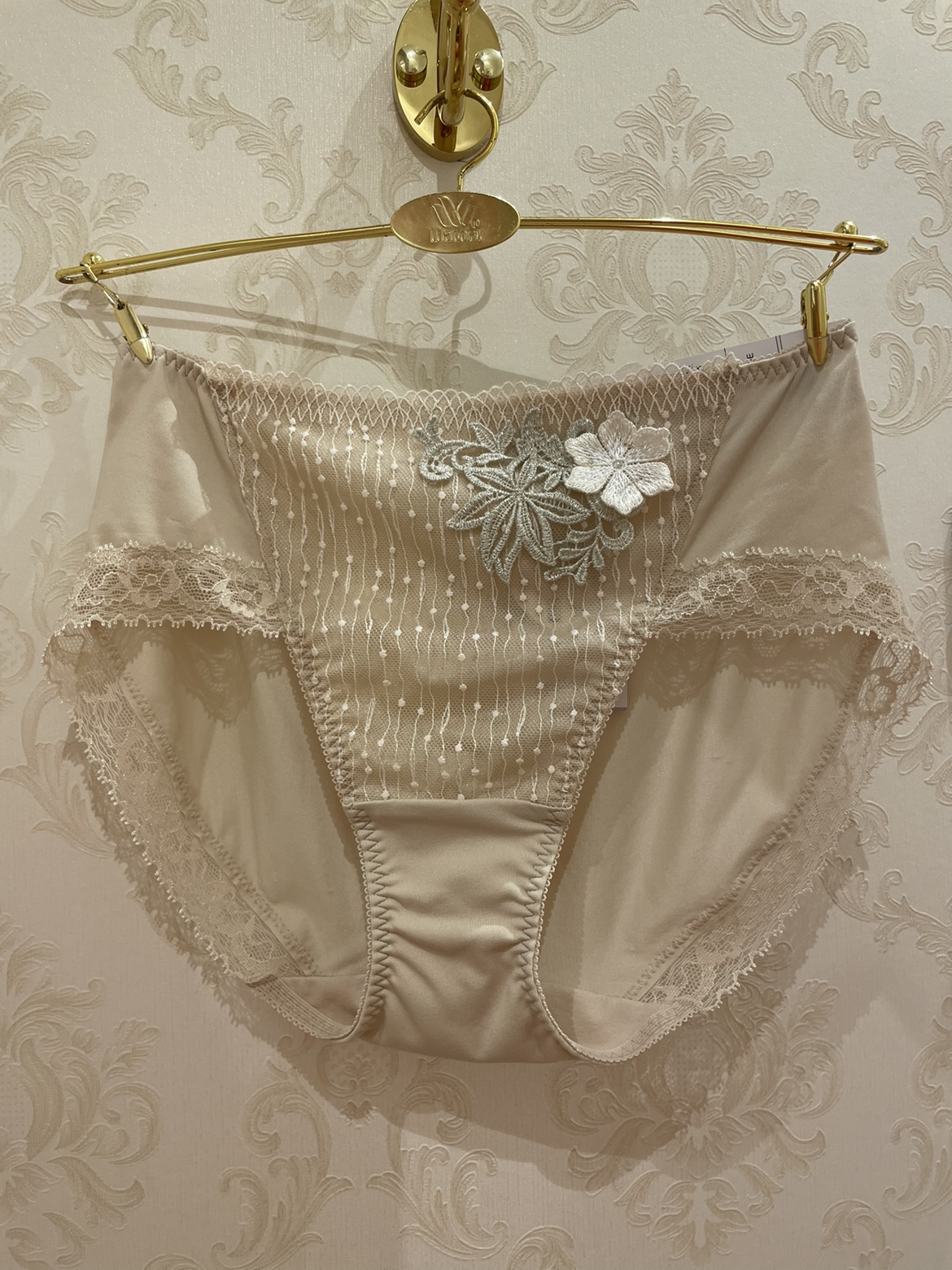 新品华歌尔女士WP3272 简约中腰舒适三角内裤WB3272配套189