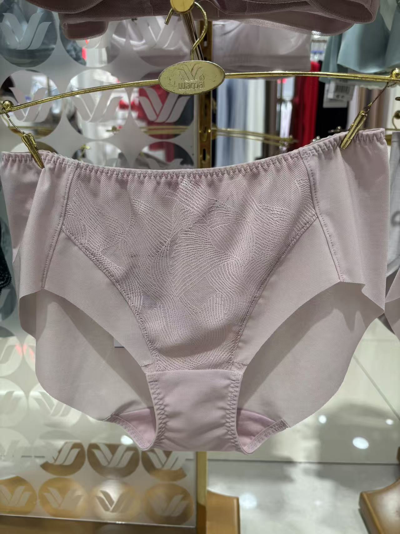 华歌尔新款铂尔西WP38C5女士中腰无痕舒适 三角内裤配WB38C5 88C5