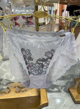 新款华歌尔WP31C4金标性感刺绣蕾丝女三角内裤(可搭配WB31C4) 389