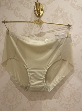 华歌尔 WP1003 中腰清凉柔软简约舒适女士三角内裤绿色粉色129