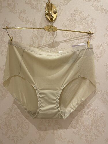 华歌尔 WP1003 中腰清凉柔软简约舒适女士三角内裤绿色粉色129