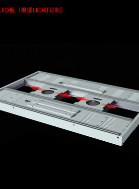 施特驰Seatorch定制海水缸交火灯盘第二代灯架珊瑚灯T5混合LED灯