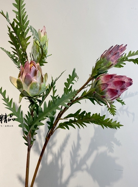 蓟风花仿真朝鲜蓟花装饰假花