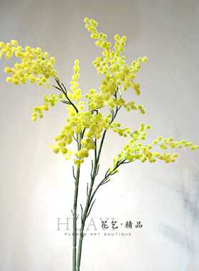 假花仿真花金合欢单只