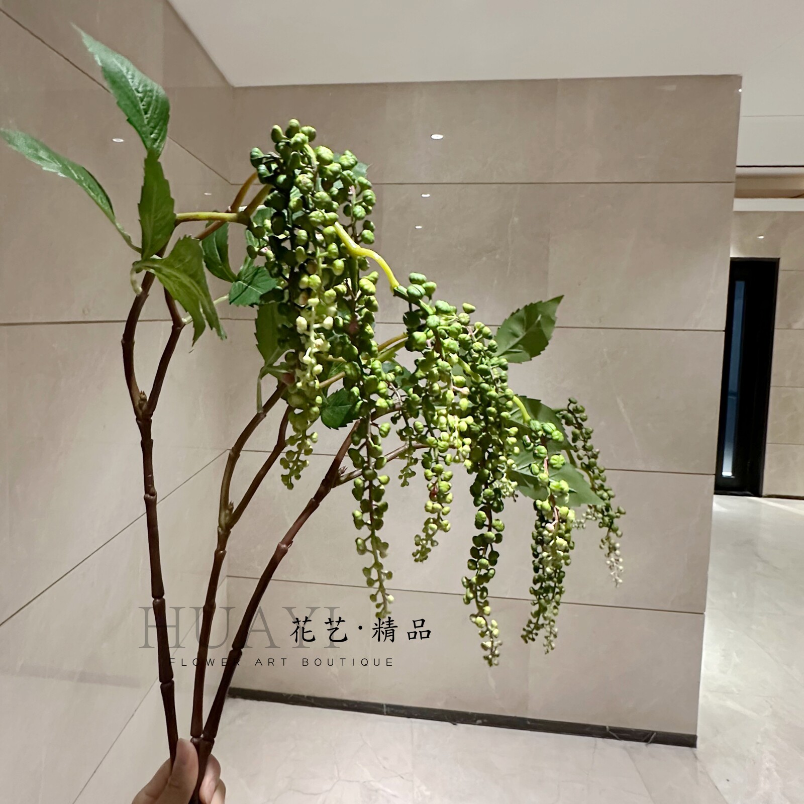 仿真绿植吊钟花假花家居装饰简约情人泪悬挂植物插花素材