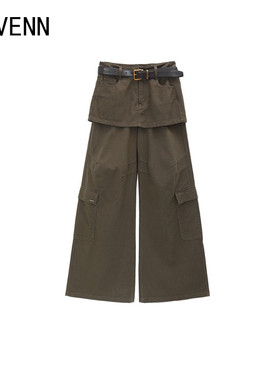 AVVENN | 正品专柜 25秋冬装新品 黑灰 牛仔裤AL91302633