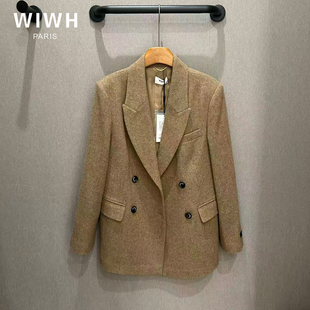 正品 西装 专柜 咖色 WHLX2E322 2025秋装 WIWH