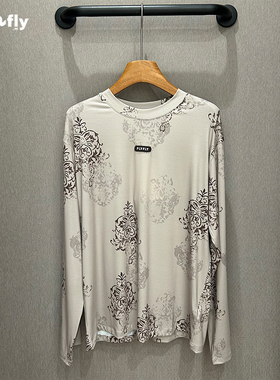 fizzfly |  正品专柜 设计师品牌2025新款秋装 复古印花 长袖 T恤