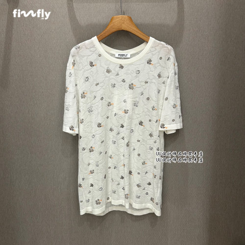 fizzfly |  正品专柜 设计师女装 2026新款 印花 针织 短袖T恤