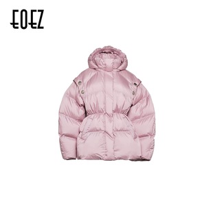 EOEZ 正品专柜 设计师 复古优雅收腰条 羽绒服 鹅绒服  EZY7062