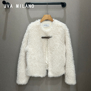 JVA MILANO | 正品专柜 25秋冬 设计师品牌 小香 毛毛 短外套