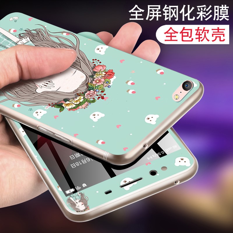ÐÂ¿îÆ»¹û6sÊÖ»ú¿ÇºÍ¸Ö»¯Ä¤Ì××°¿¨Í¨iphone6±£»¤ÌùĤ²ÊÈ«ÆÁÈ«°ü±ß4