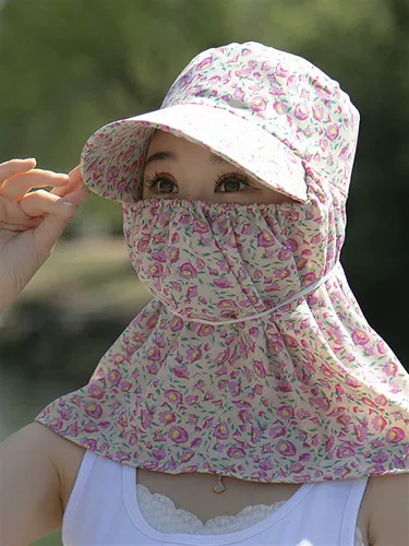 Солнцезащитная шляпа, дышащая сельскохозяйственная дорожная рабочая маска, защита от солнца, с защитой шеи