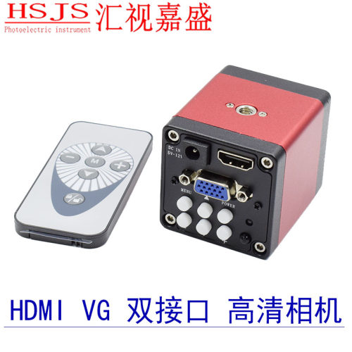 HDMI高清显微镜CCD摄像头VGA工业相机电子三目显微镜检测维修