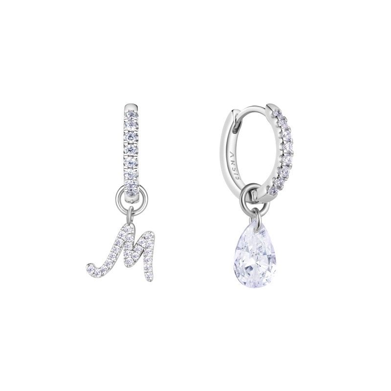 新款银饰印记艺术字母耳环高级AB款原创设计925银耳饰,饰品/流行首饰/时尚饰品新,银饰耳饰,淘宝优惠券,粉丝福利购,淘宝优惠卷