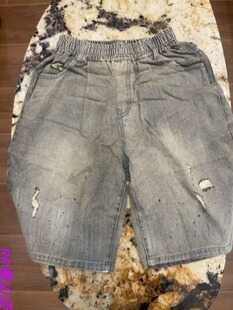 男童女童宽松短裤 RR佛山店子线2026夏季 牛仔中裤 儿童工装 249 新款