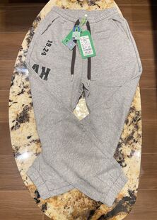 R R佛山店2025年秋季新款男女同款童装运动休闲长裤不可比喻259
