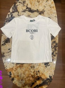 R R佛山店不可比喻2026夏季新款短袖T恤女童青少年超短款上衣139