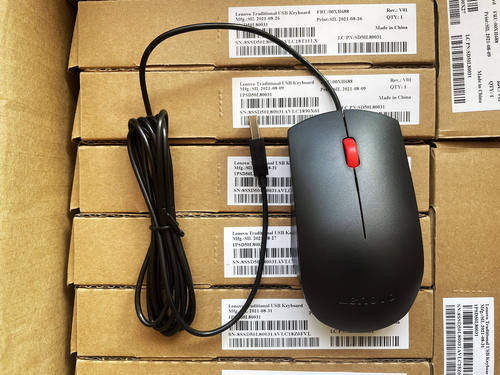 联想正品537A689U办公有线鼠标