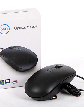 全新盒装正品 戴尔鼠标DELL MS116-T-P USB有线鼠标 办公通用鼠标