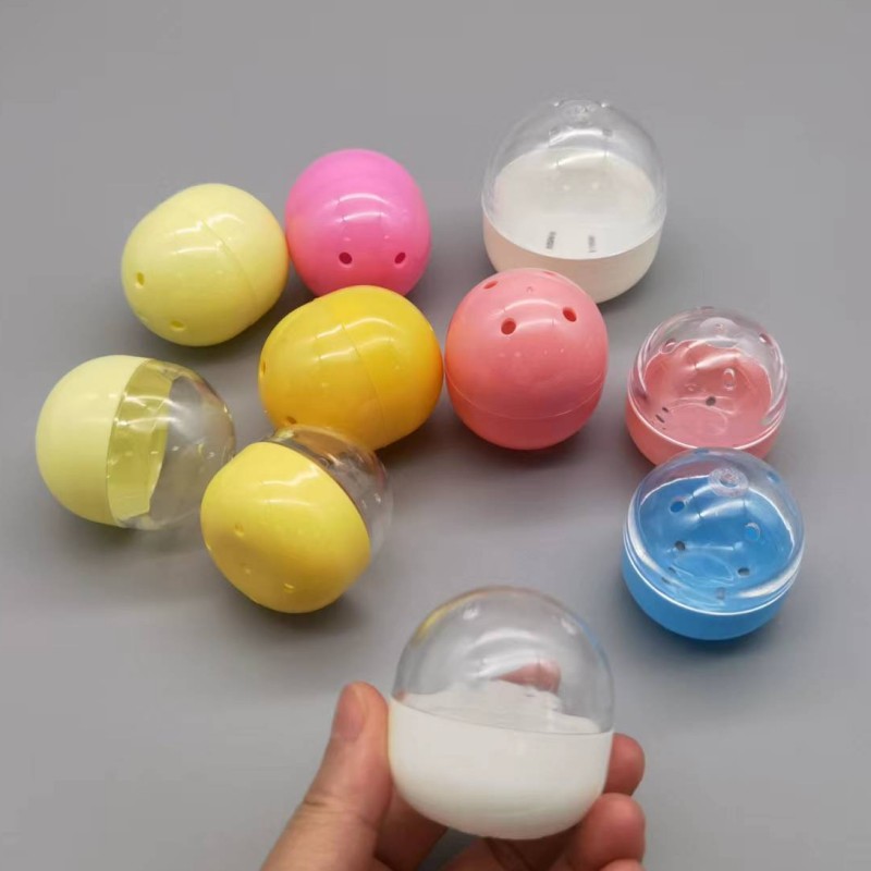 扭蛋壳晟懋彩蛋球壳盲盒站立塑料