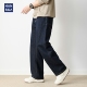 复古休闲长裤 宽松阔腿重磅美式 男2025秋季 hansca莱赛尔直筒牛仔裤