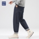 牛仔裤 男潮牌深色直筒宽松复古美式 大码 hansca2025春秋季 休闲长裤