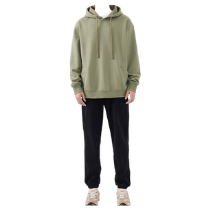 hansca秋季重磅卫衣男秋冬款套装外套潮2024新款高级感冬装三件套