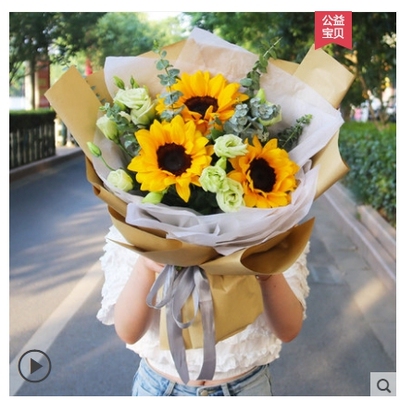 永春县万星文化广场环城路德化县医院鲜花店情人节速递玫瑰花束