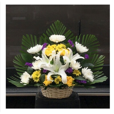 景德镇珠山区御窑景巷陶溪川长虹金域华润万家鲜花店速递白事花圈