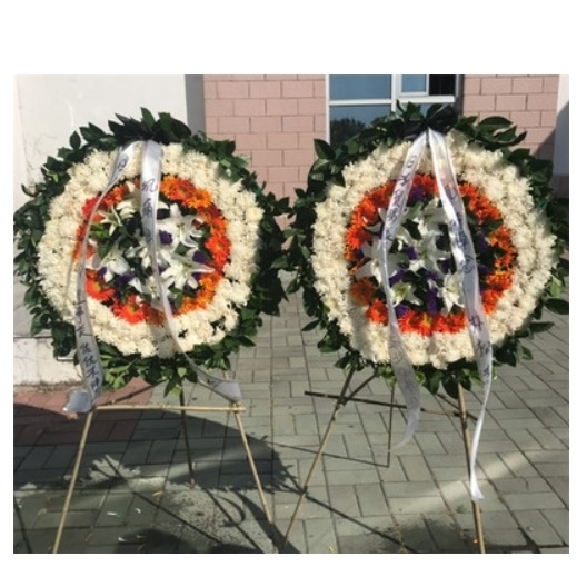 江山市东方时代广场城中路环城西路四季青配送清明节白事鲜花花圈