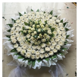 成都武侯区机投玉林芳草街银泰城龙湖金楠天街鲜花店配送白事花圈