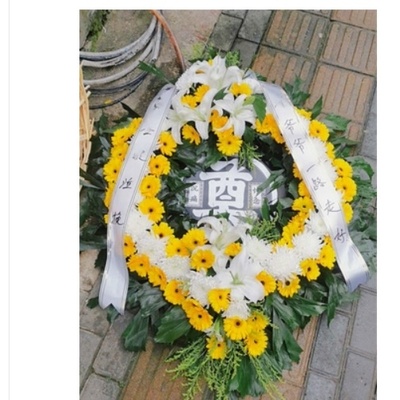连平县环城南路和平县火车站中庆购物广场配送丧事白事鲜花花圈清
