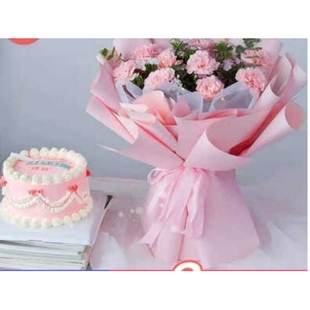 莱州市郭家店镇水上公园第三人民医院旅游区玫瑰花生日蛋糕鲜花店