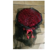 绵竹市大南路中心广场商业后街安国新区鲜花店七夕节速递玫瑰花束